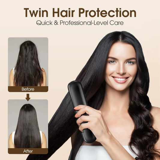 NayaPure™ Ionic Hair Straightening Brush