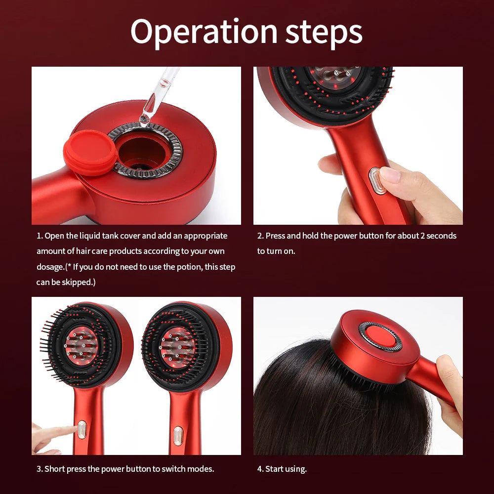 NayaPure™ Electric Hair Scalp Massage Brush