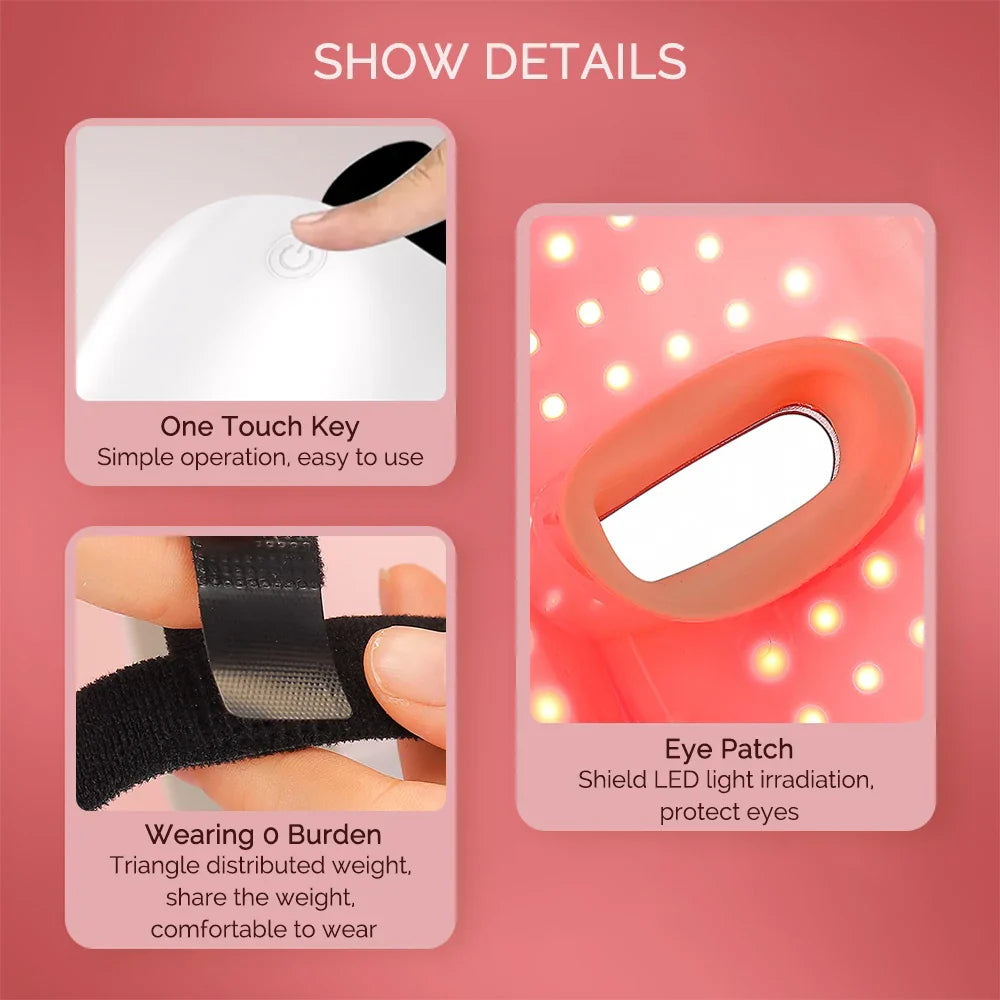 NayaPure™ LED Face & Neck Therapy Mask