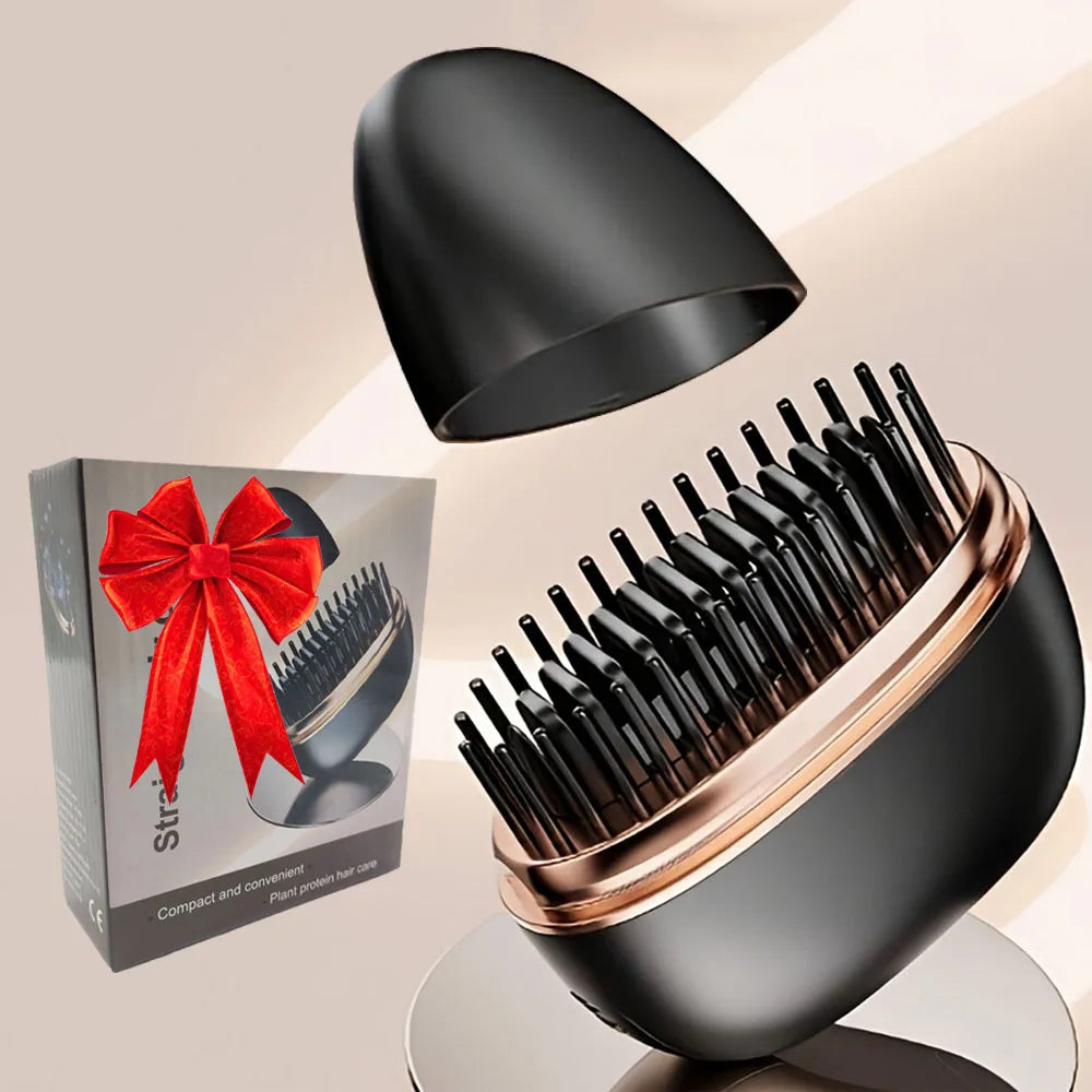 NayaPure™ Smart Hair Straightening Brush