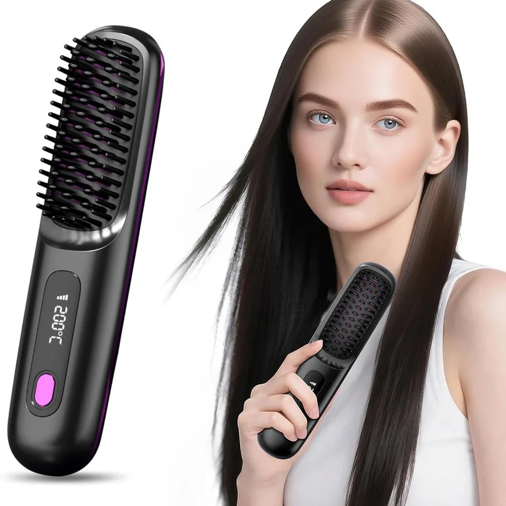 NayaPure™ Ionic Hair Straightening Brush