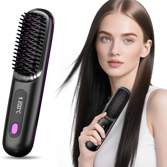 NayaPure™ Ionic Hair Straightening Brush