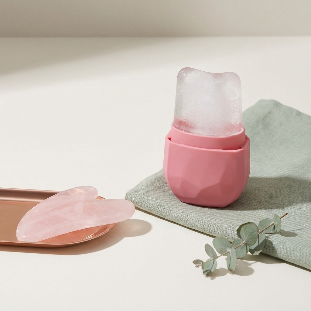 NayaPure Ice Roller & Gua Sha Set