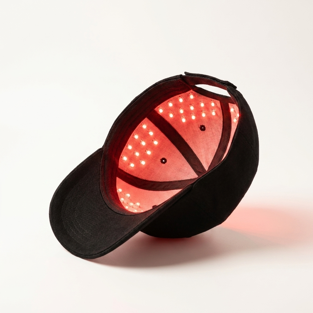 NayaPure Red Light Cap LED detail