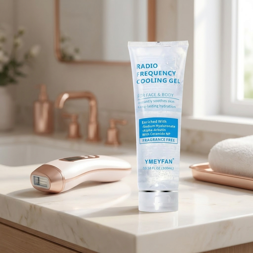 NayaPure Conductive Gel on vanity