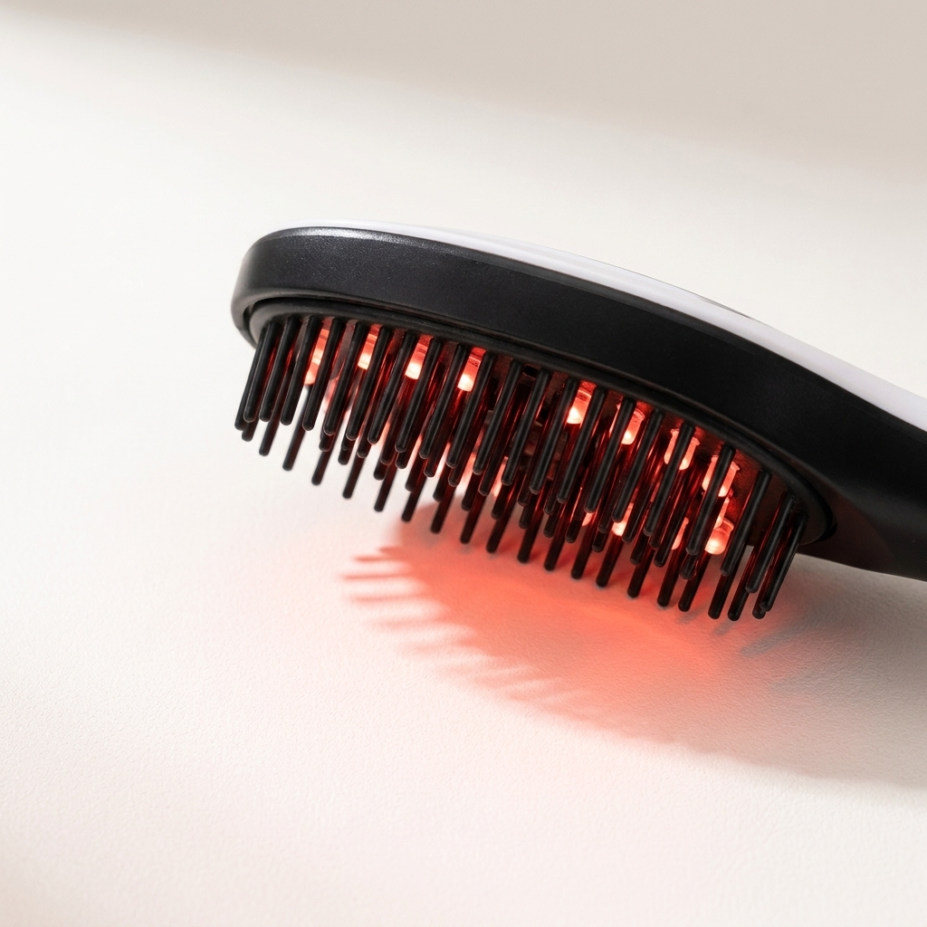 NayaPure Laser Hair Growth Comb teeth detail